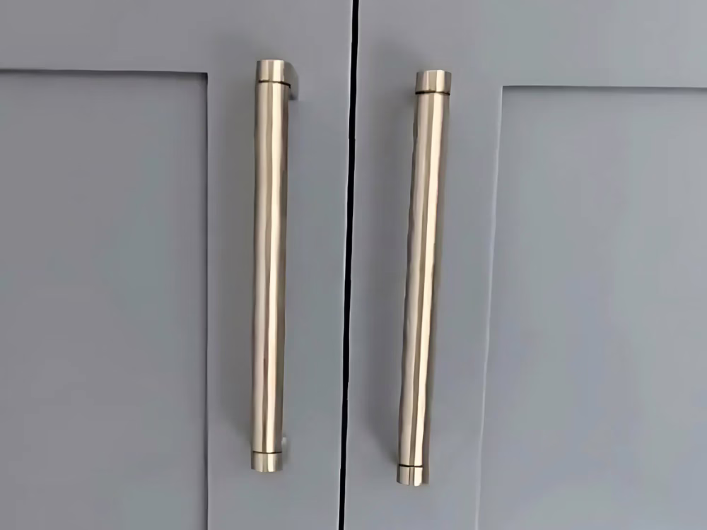 Bathroom Deep Cleaning with spotless cabinet handles and detailed surface care.