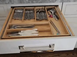 Kitchen cabinet organization