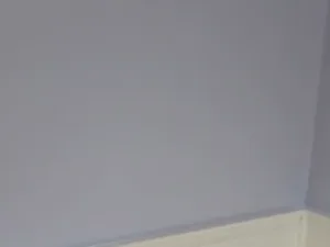 move out cleaning service with freshly cleaned interior wall and baseboard